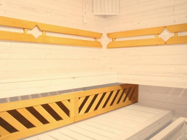 Weka Sauna Kemi Panorama 1 mit 7,5 kW Bioofen inkl. Farbvisionen Set A