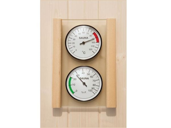 Weka Sauna Set Hygrometer und Thermometer Weka Sauna Set Hygrometer und Thermometer