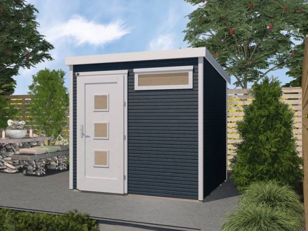 Weka Gartenhaus 171 Größe 2 28 mm anthrazit Weka Gartenhaus 171 Größe 2 28 mm anthrazit