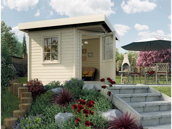 Weka Gartenhaus 5-Eck-Haus 213 Gr 1 natur Weka Gartenhaus 5-Eck-Haus 213 Gr 1 natur