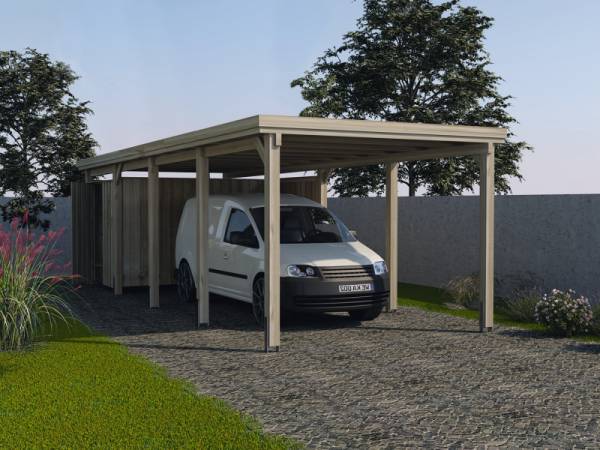 Weka Carport 617 Größe 3 ohne Dachplatten Weka Carport 617 Größe 3 ohne Dachplatten