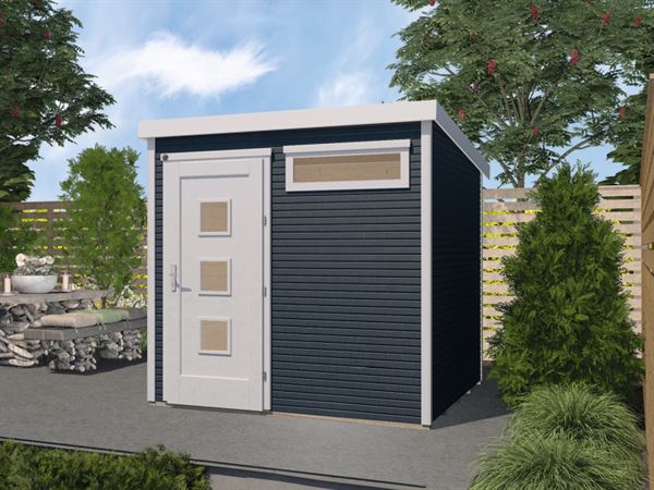 Weka Gartenhaus 171 Größe 1 28 mm anthrazit Weka Gartenhaus 171 Größe 1 28 mm anthrazit