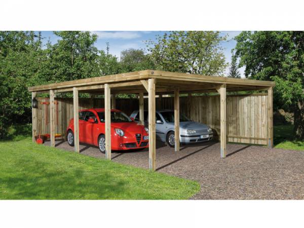 Weka Carport 618 Größe 3 kdi Weka Carport 618 Größe 3 kdi