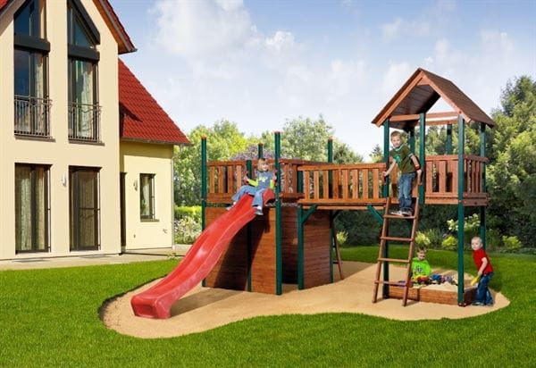 Weka Spiellandschaft 816 mit Satteldach Weka Spiellandschaft 816 mit Satteldach