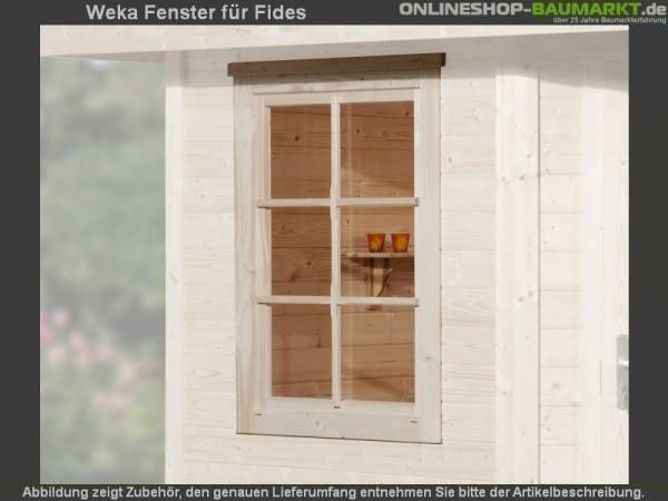 Weka Zusatzfenster für Designhaus 213 Weka Zusatzfenster für Designhaus 213