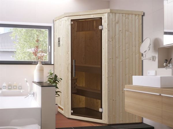 Weka Elementsauna Kiruna Gr. 1 inkl. 4,5 kW Bioofen mit digitaler Steuerung Weka Elementsauna Kiruna Gr. 1 inkl. 4,5 kW Bioofen mit digitaler Steuerung