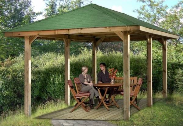Weka Pavillon Gartenoase 651 D Größe 1 Weka Pavillon Gartenoase 651 D Größe 1