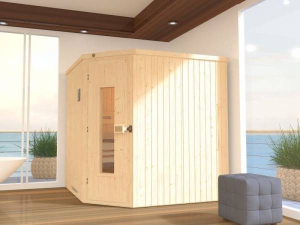 Weka Elementsauna Varberg 3 HT Sparset 7,5 kW Bioofen Weka Elementsauna Varberg 3 HT Sparset 7,5 kW Bioofen