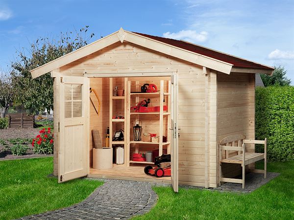 Weka Gartenhaus 132 Größe 1 45 mm Weka Gartenhaus 132 Größe 1 45 mm