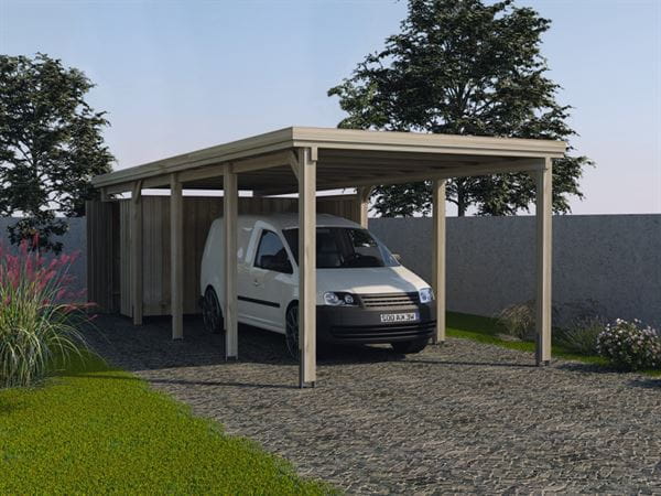 Weka Carport 617 Größe 3 kdi Weka Carport 617 Größe 3 kdi