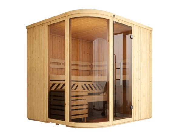 weka Design-Sauna 1 inkl. 7,5 kW BioS-Ofenset