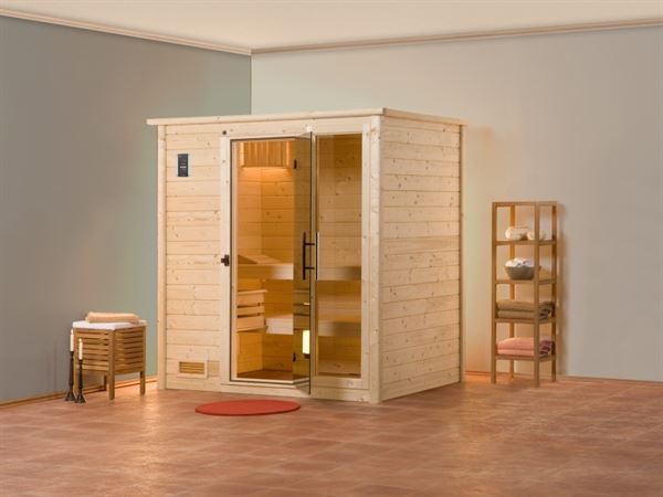 Weka Massivholzsauna Bergen 1 GTF Weka Massivholzsauna Bergen 1 GTF
