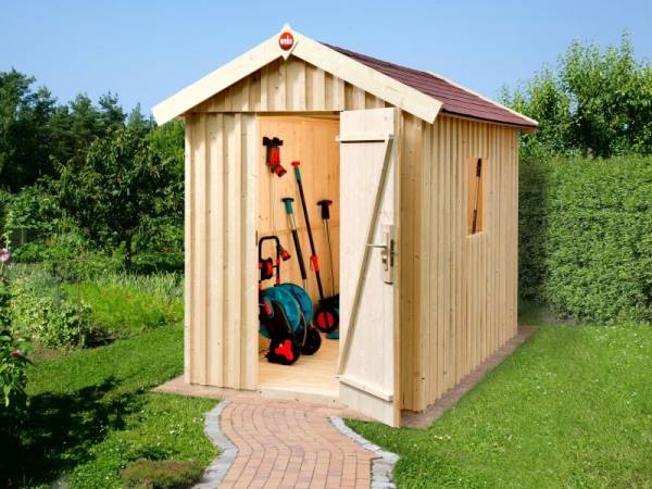 Weka Gartenhaus Schwedenhaus Größe 2 natur Weka Gartenhaus Schwedenhaus Größe 2 natur