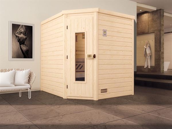 Weka Massivholzsauna Turku 2 HT Weka Massivholzsauna Turku 2 HT