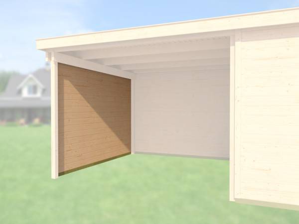 Weka Seitenwand für Gartenhaus 126/172 und 225 Anbau 300 cm Weka Seitenwand für Gartenhaus 126/172 und 225 Anbau 300 cm