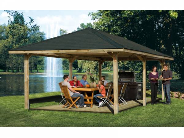 Weka Pavillon Gartenoase 651 D Größe 3 Weka Pavillon Gartenoase 651 D Größe 3