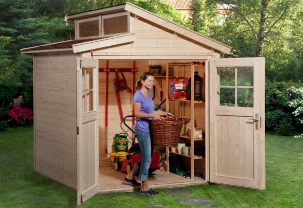 Weka Gartenhaus 226 Größe 1 natur Weka Gartenhaus 226 Größe 1 natur