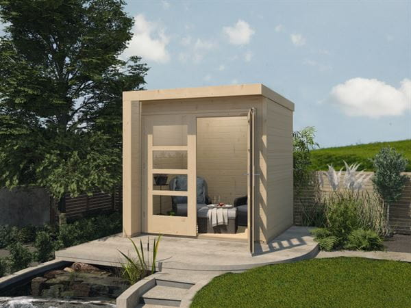 Weka Design-Gartenhaus 262 A naturbelassen Weka Design-Gartenhaus 262 A naturbelassen