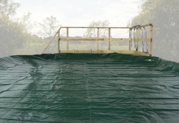 Weka Abdeckplane für Pool 593 B Gr. 2 Weka Abdeckplane für Pool 593 B Gr. 2