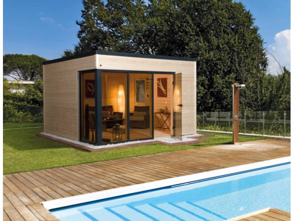 Weka Gartenhaus wekaLine 412 Größe 1 45 mm Premium Weka Gartenhaus wekaLine 412 Größe 1 45 mm Premium