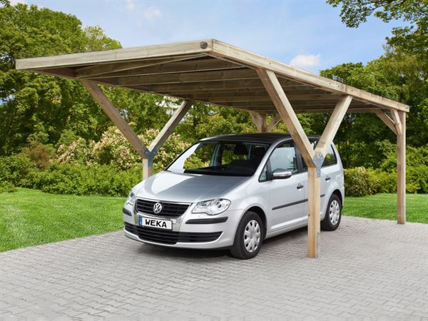 Weka Carport Y-Carport ohne Dachplatten Weka Carport Y-Carport ohne Dachplatten