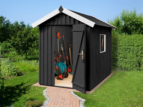 Weka Gartenhaus Schwedenhaus Größe 1 anthrazit Weka Gartenhaus Schwedenhaus Größe 1 anthrazit